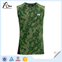 Hombres Singlet Wholesale Gym Singlet Design